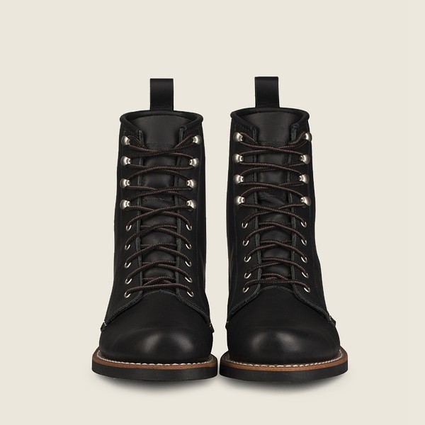 Bottes Red Wing Heritage - Silversmith - Short Boundary Cuir - Noir - Femme 145NQTACX